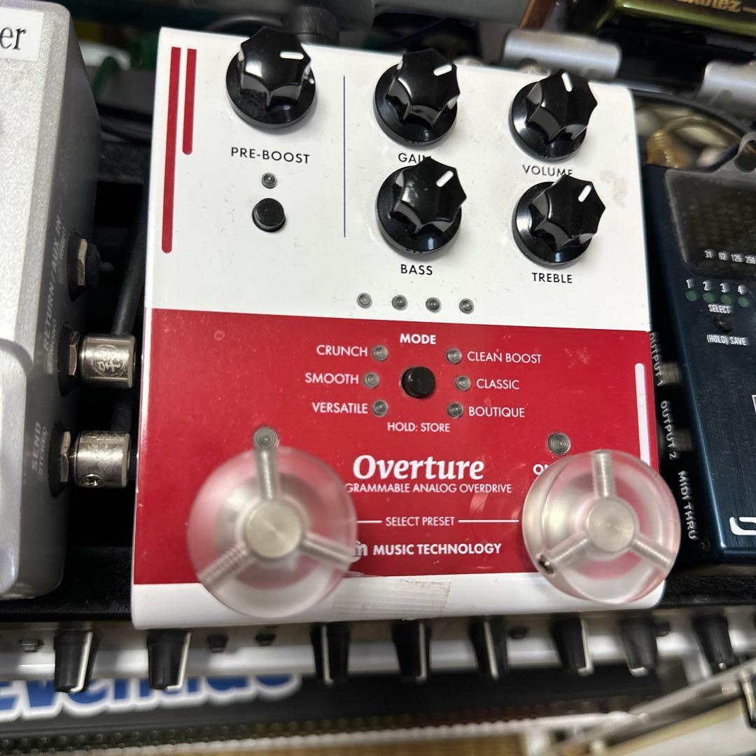 値下げしました。MIDI対応オーバードライブ　RJM Overture