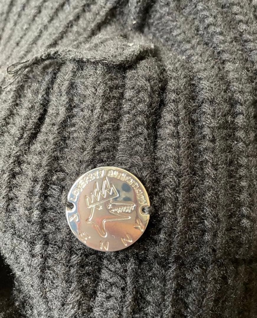 CHARLES JEFFREY LOVERBOY ニット帽　ピン付き