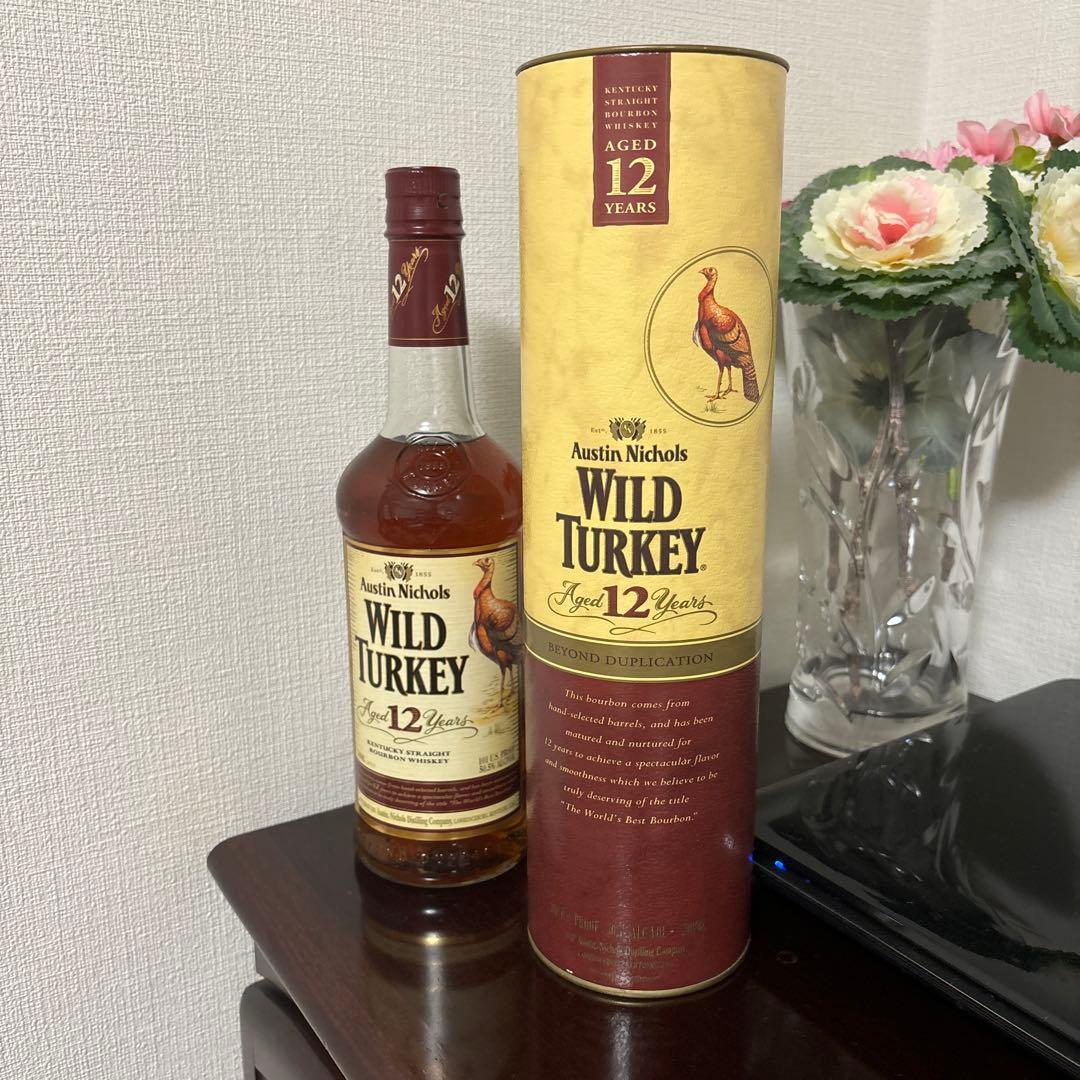 Wild Turkey 12 Years 750ml缶入り