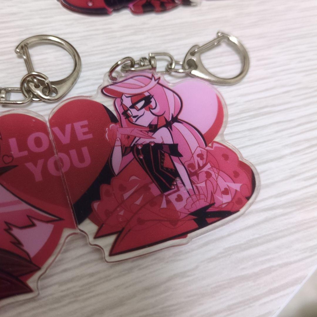 ハズビンホテル バレンタイン アクリルキーホルダー　4セット　全種類