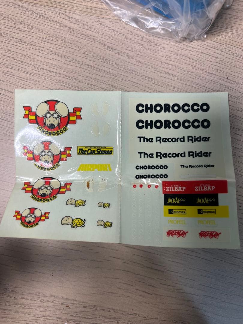 新品箱付き説明書ありCHOROCCO The Record Rider ミニカー
