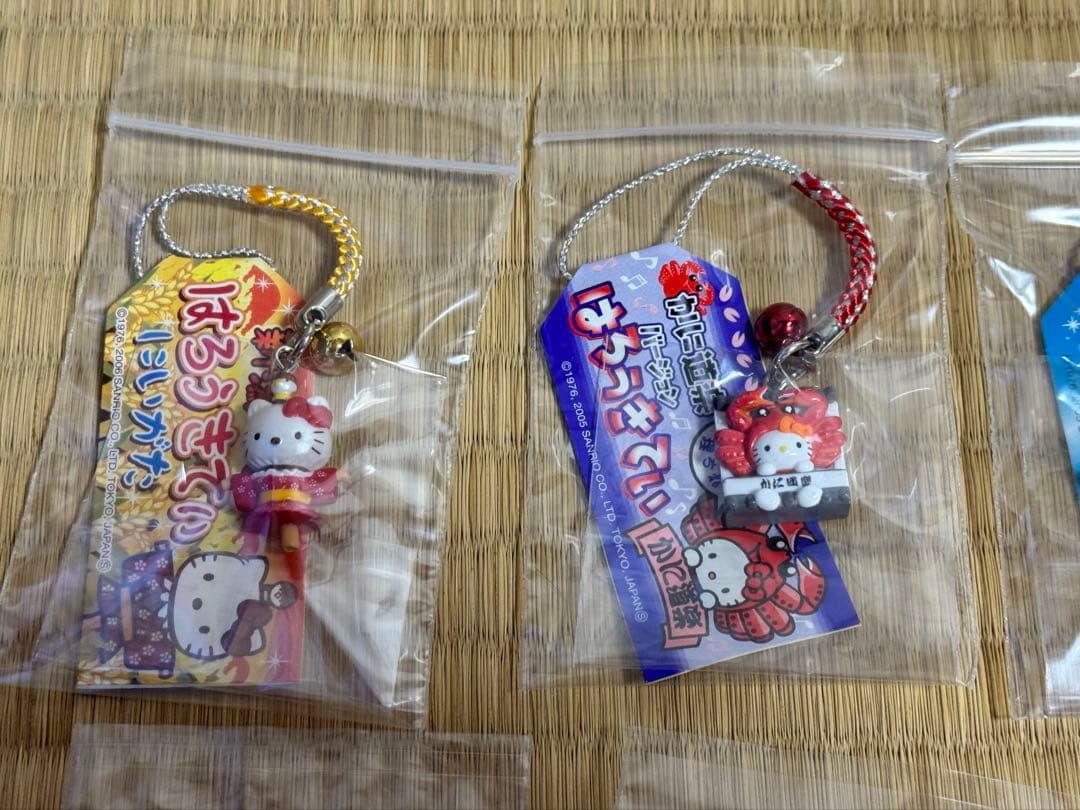 レア☆ハローキティ ご当地根付け　ストラップ 15個セット