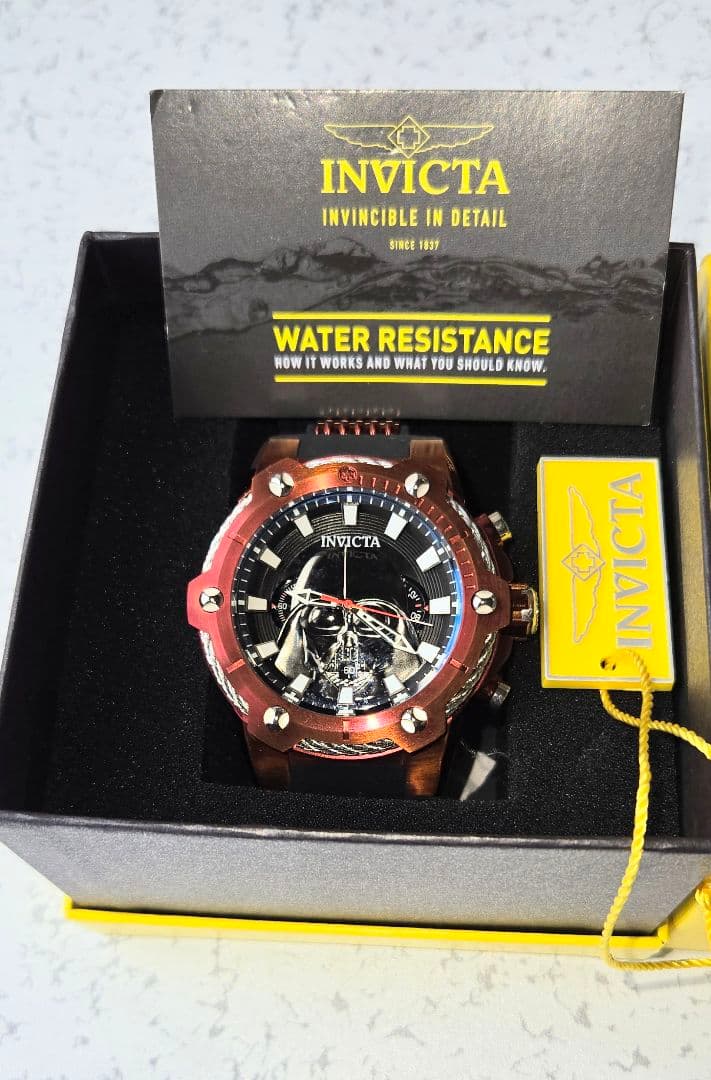 INVICTA StarWarsダース・ベイダー時計&ダース・ベイダー指輪セット