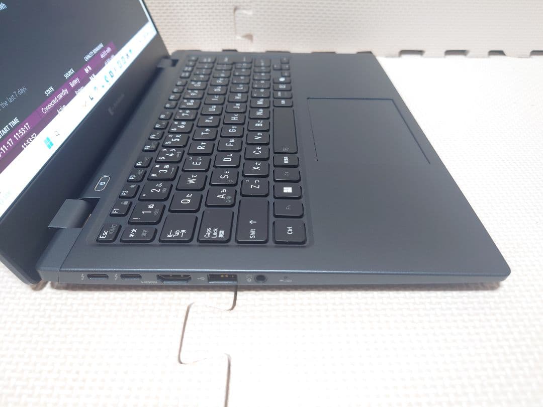 美品東芝Dynabook G6/i5-1340P/16・512G/880g超軽量