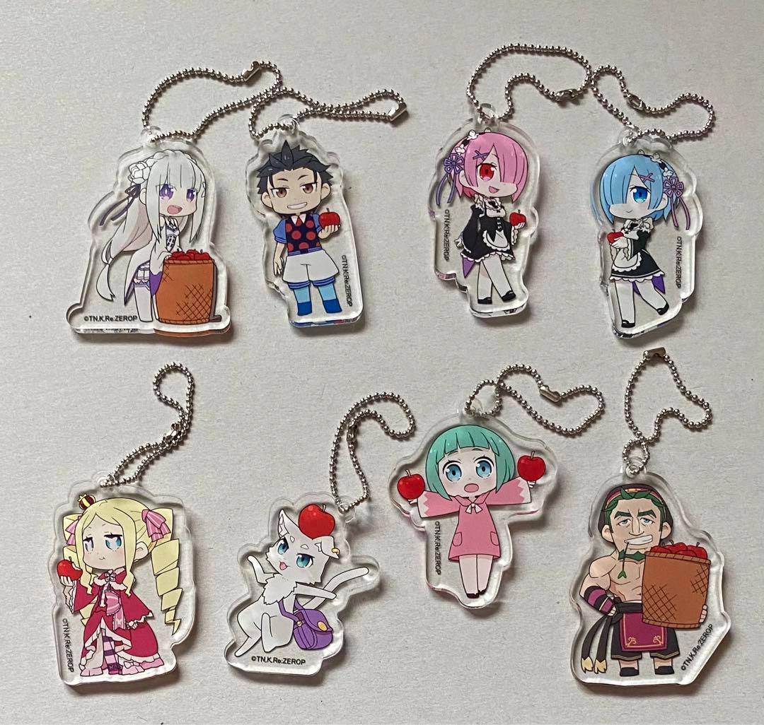 Re:ゼロから始める異世界生活 リンゴ王国 トレーディングアクリルキーホルダー