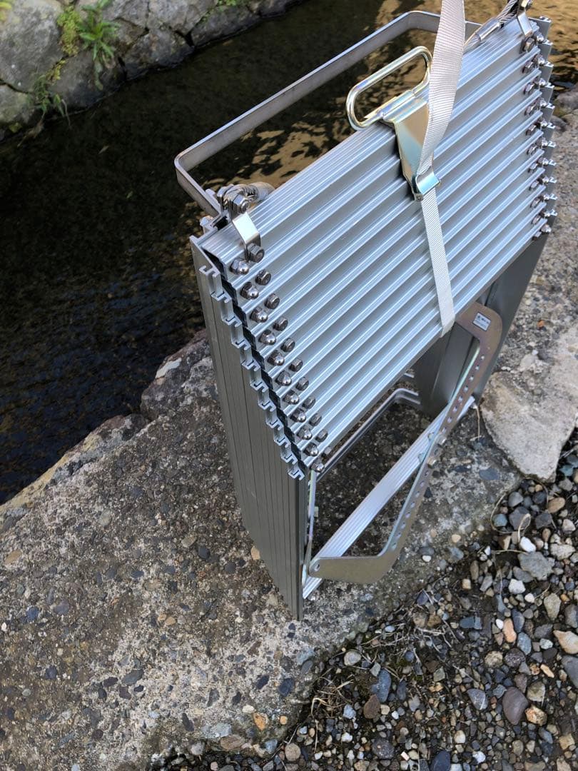 金属製 避難はしご　つり下げはしご(伸縮式)(B15)