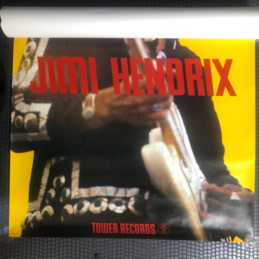 【新品】Jimi Hendrix B1特大ポスター タワーレコード特典
