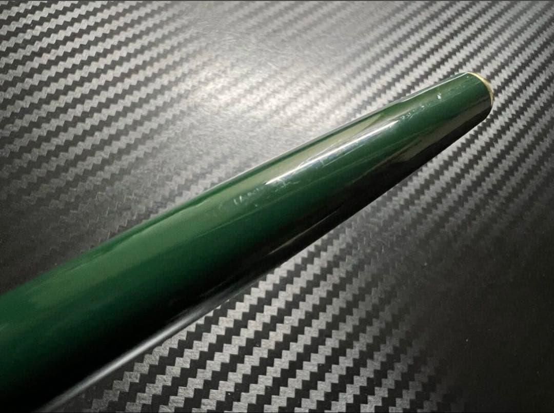 極美品 モンブラン ジェネレーション 万年筆 オリーブグリーン F 細字