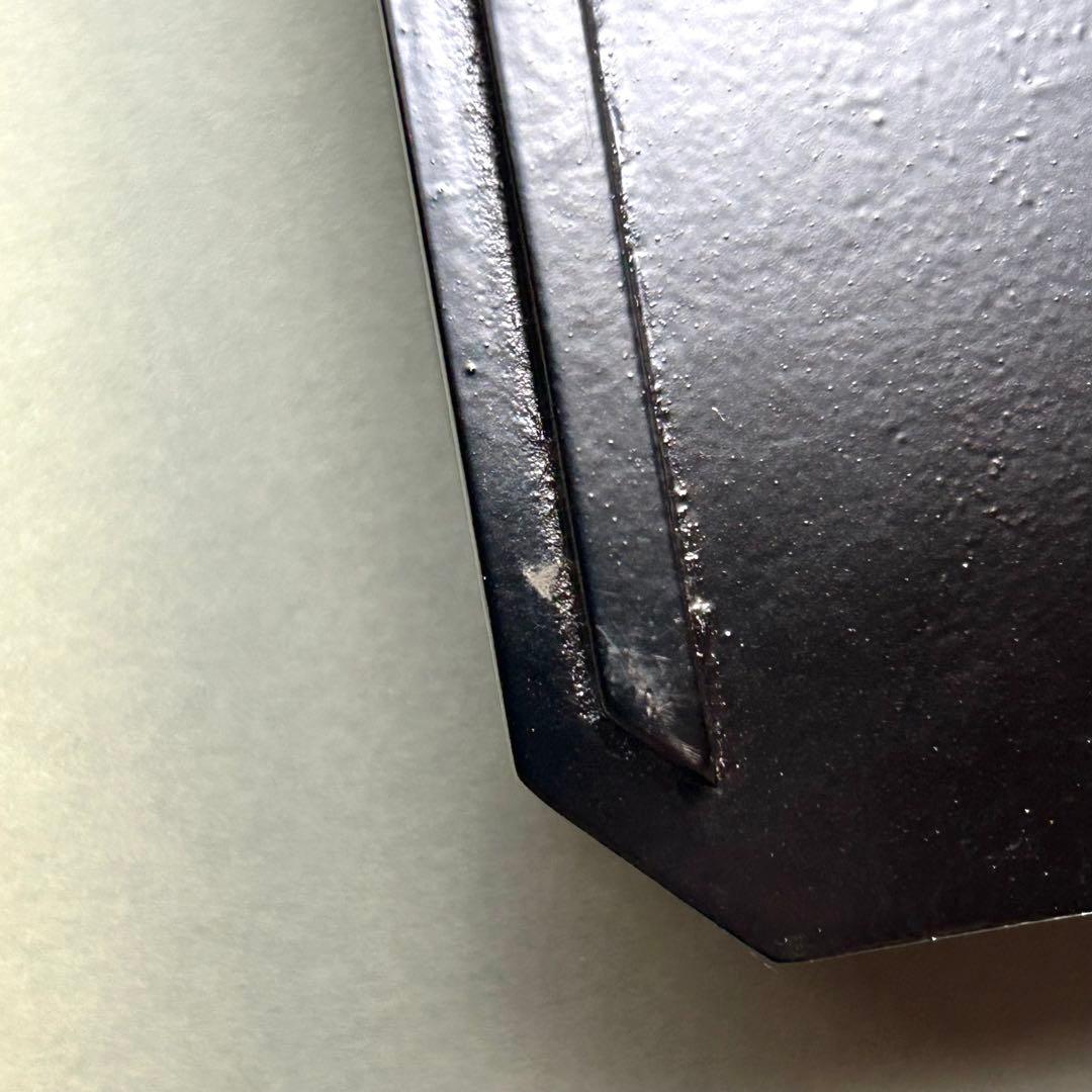 縁高　五段　『一閑塗　七宝四方透かし』　漆器　重箱　菓子器　茶道具　茶道　工芸品