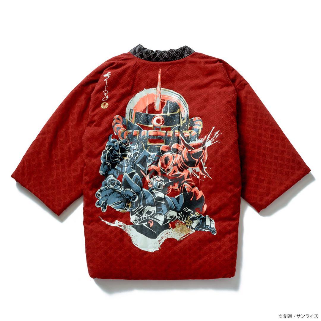 ロング半纏　新品　STRICT-G JAPAN 宮田織物　ガンダム45周年記念