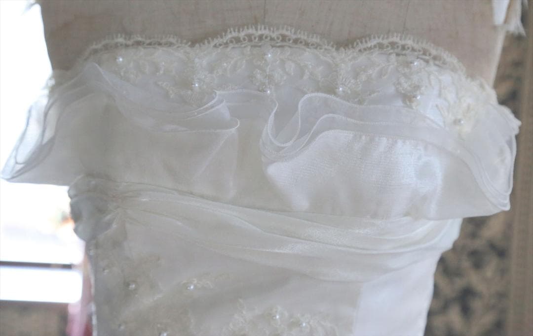 573クラウディアLoveryWedding高級ウエディングドレス7号9号11号