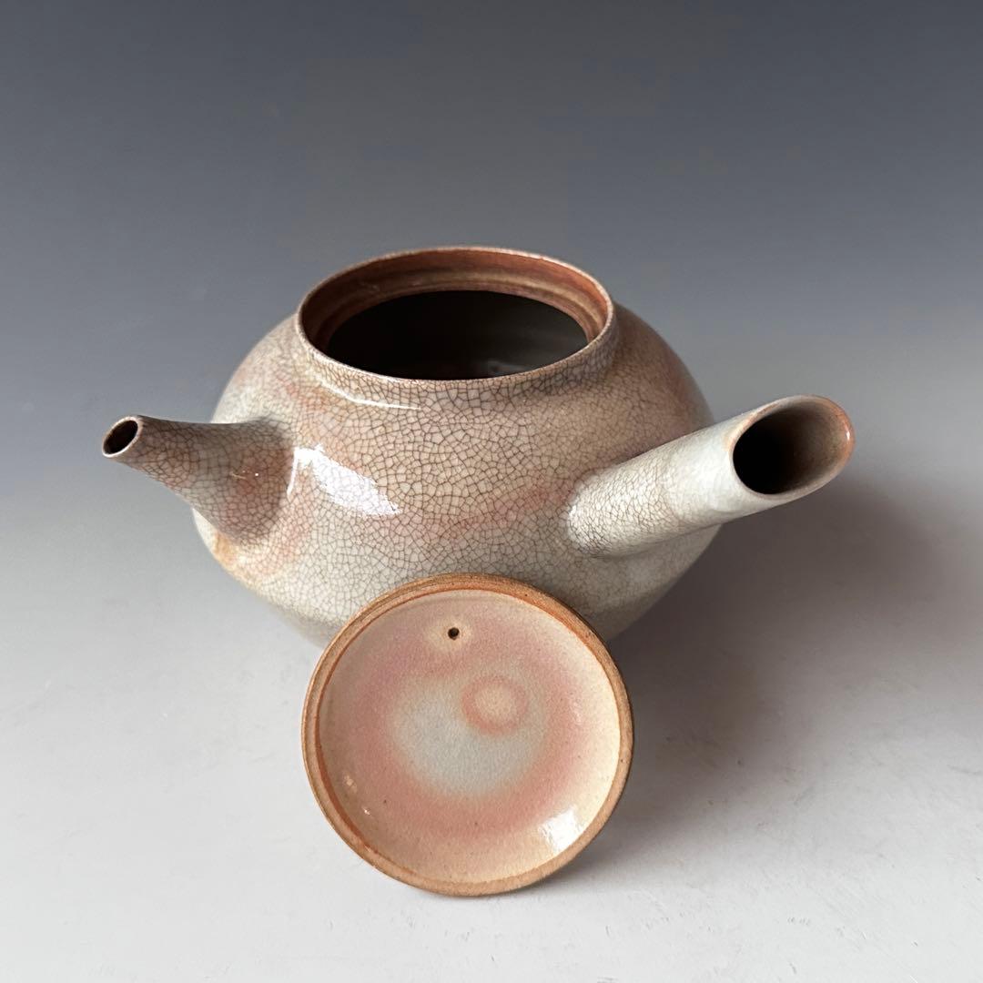 煎茶道具　ボーフラ　湯沸かし　村田亀水　京焼　煎茶道　稽古　茶会　陶芸