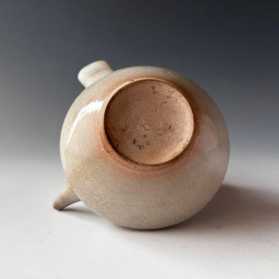 煎茶道具　ボーフラ　湯沸かし　村田亀水　京焼　煎茶道　稽古　茶会　陶芸