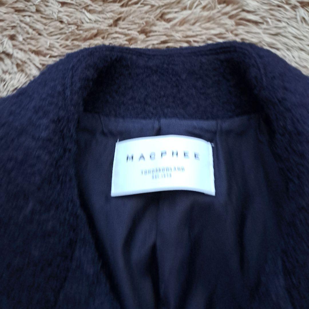 トゥモローランドMACPHEE ネイビー ダブルブレストコート