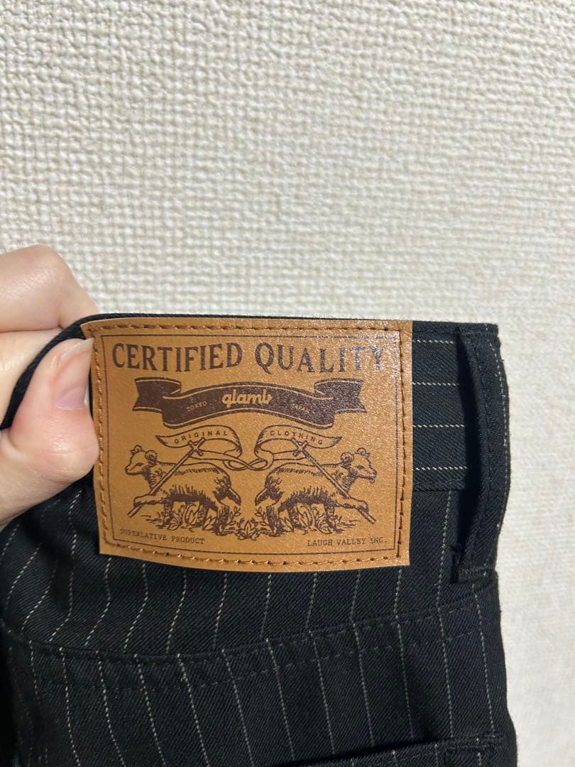 glamb グラム　25ss Poly Pants ポリーパンツ サルエルパンツ