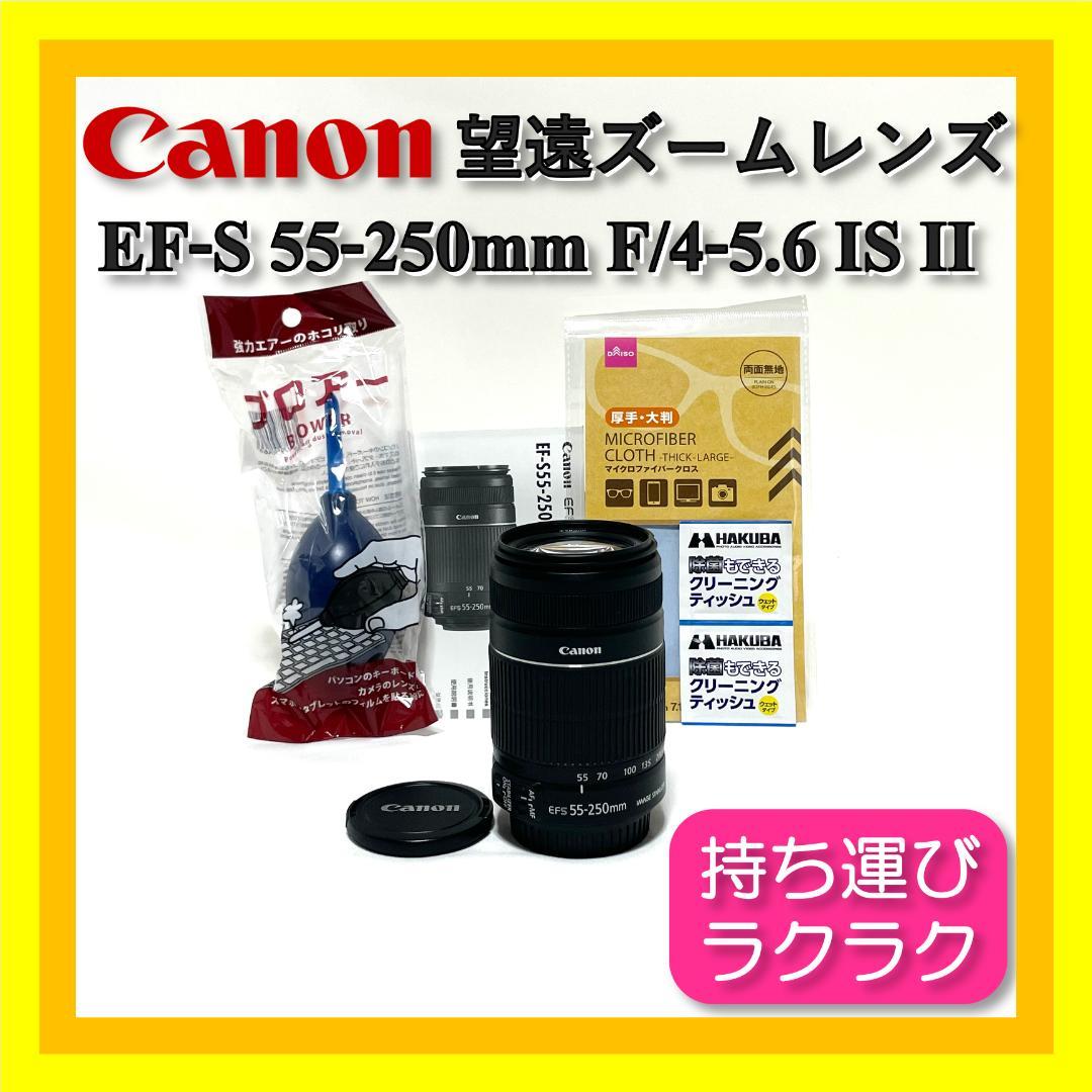 野鳥も撮れる❣️ Canon EF-S 55-250mm IS II 望遠ズーム