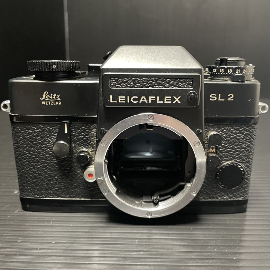 完全動作品 SL2 ライツ ライカ フレックス ブラックボディ フィルムカメラ