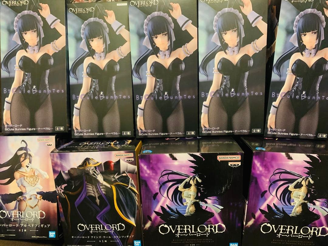 935 OVERLORD アルベド フィギュア ナーベラル　アインズウルゴウン