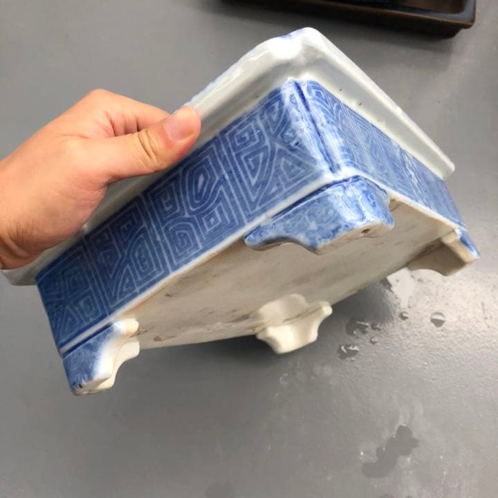 水盤 尾張焼 瀨戶焼 盆栽鉢 植木鉢 日本古鉢