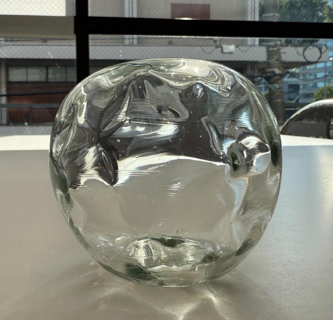 おおやぶみよ ガラスボールオブジェB