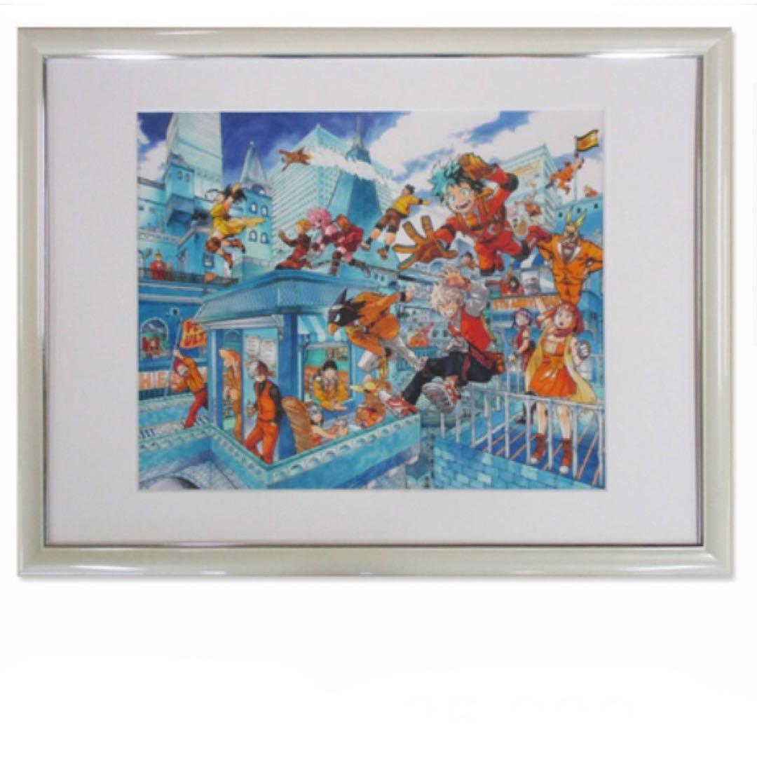 僕のヒーローアカデミア　高級複製原画　複製原画　複製原画　カラーイラスト