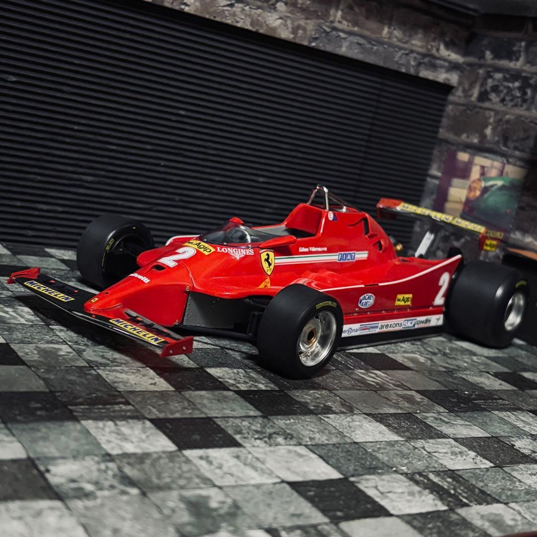 1/18 GP replicas フェラーリ 126C ジル・ヴィルヌーブ
