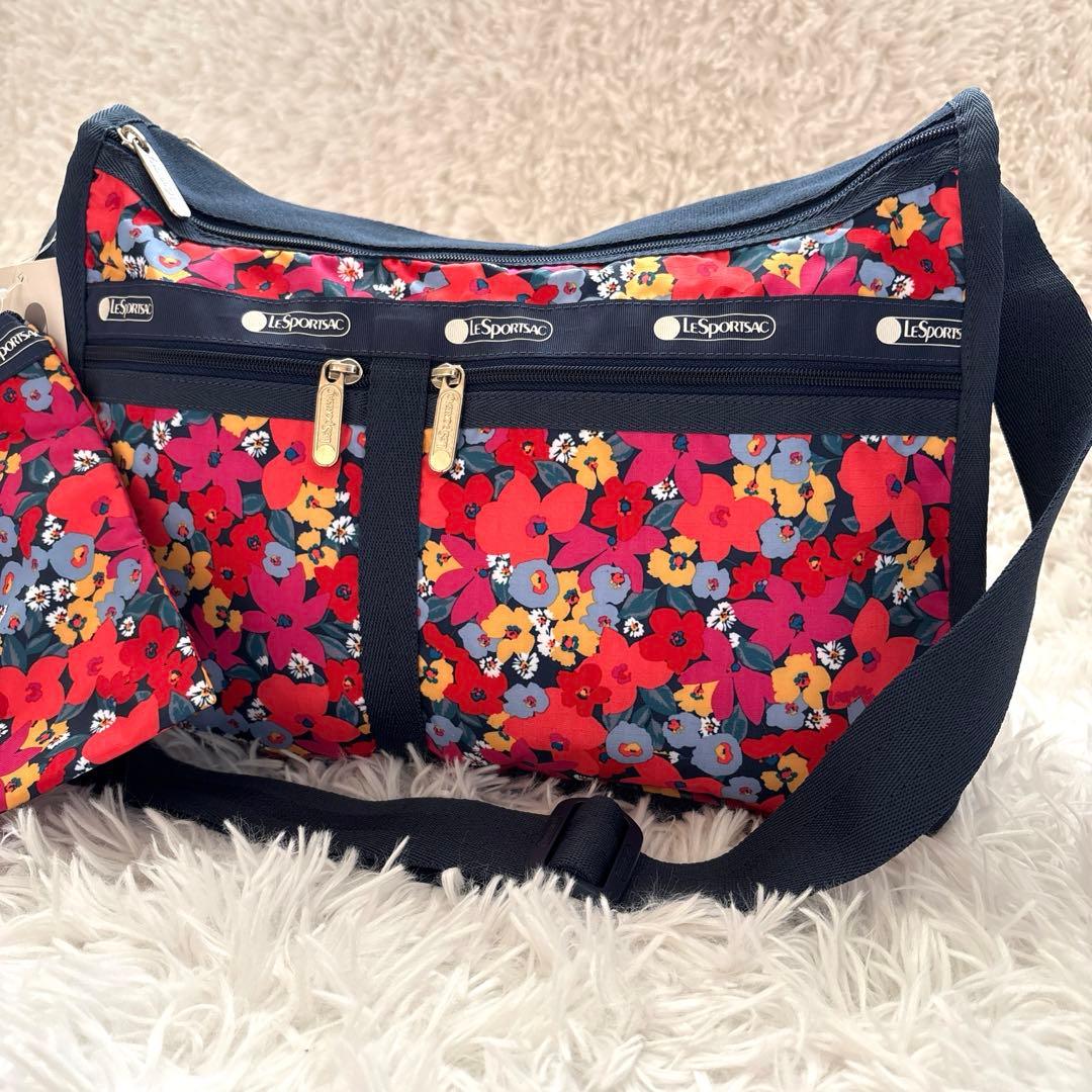 LeSportsac ショルダーバッグ ポーチ付き