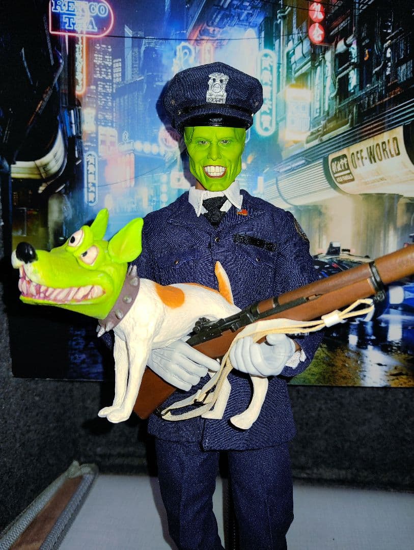 映画MASK.1/6.[(変身後スタンリー警官 ver＆マイロ)]土日限定価格!