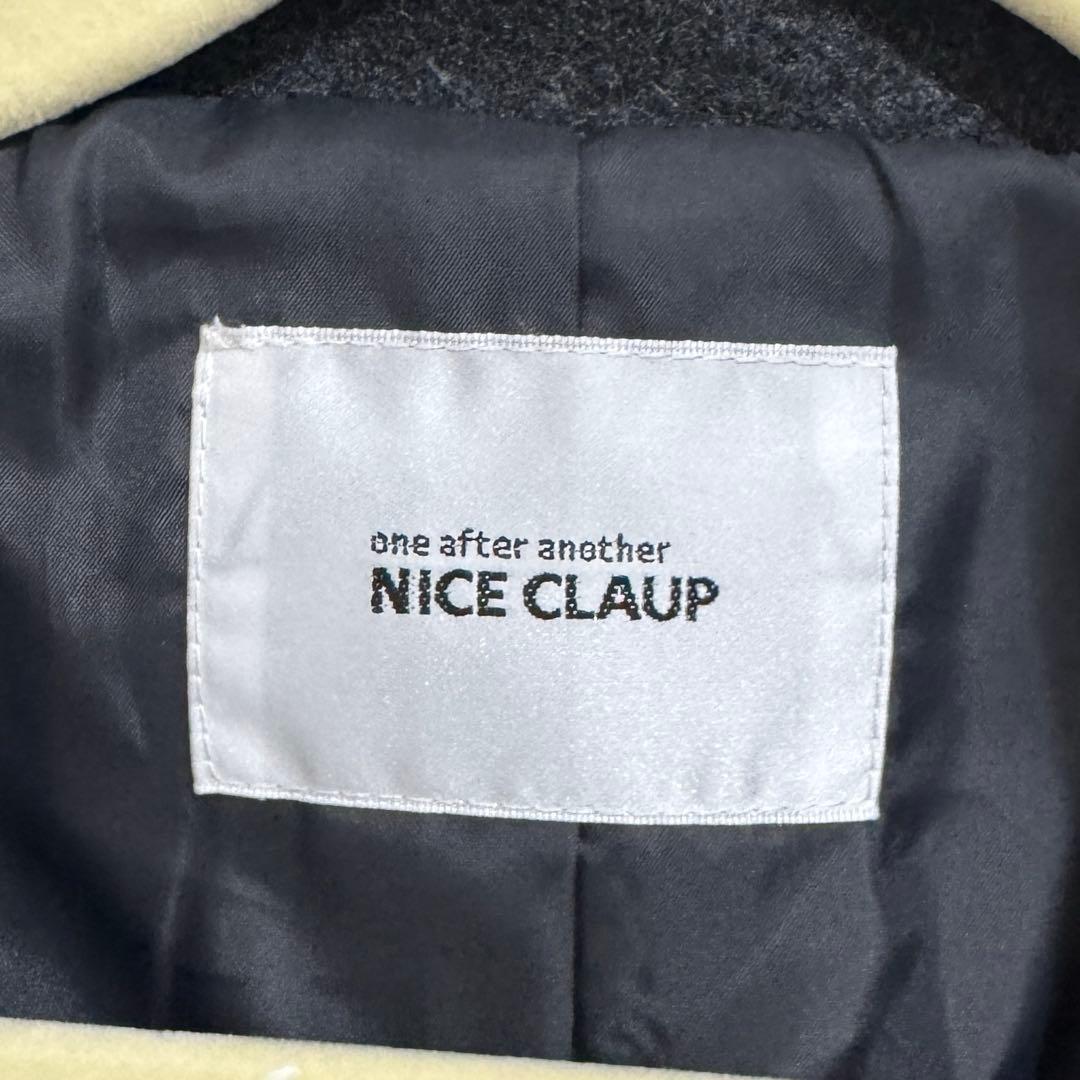2way/スタンドカラーミドルコート NICE CLAUP