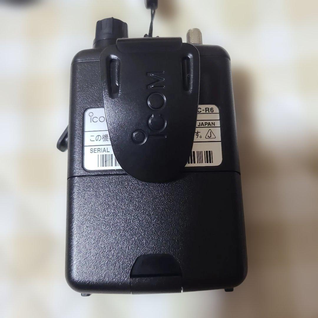 ICOM IC-R6 受信機 エアーバンドスペシャル AM/FM/WFM