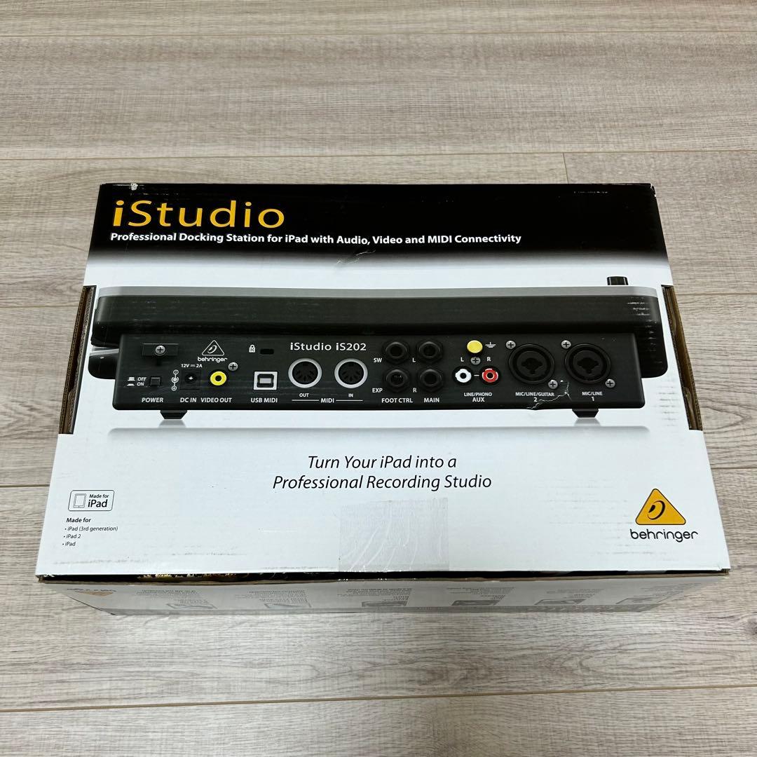 美品　BEHRINGER is202 iSTUDIO オーディオインターフェイス
