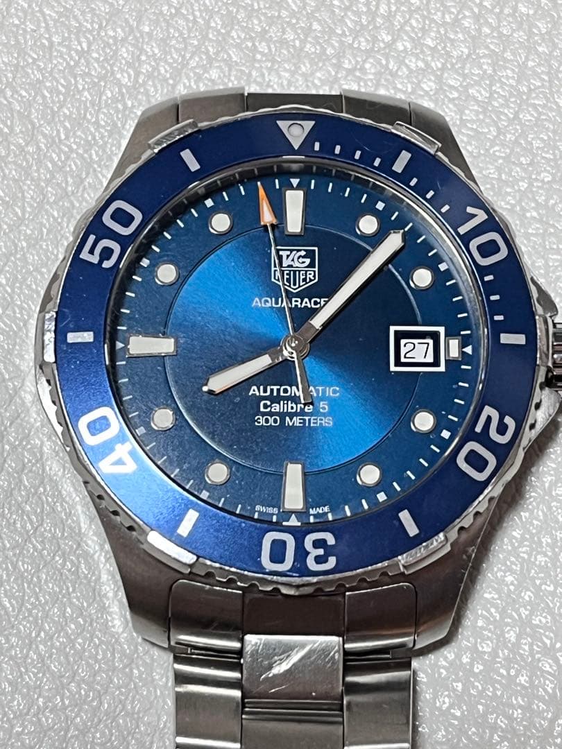 【不稼動品】TAG Heuer タグホイヤーアクアレーサー　自動巻き300m防水
