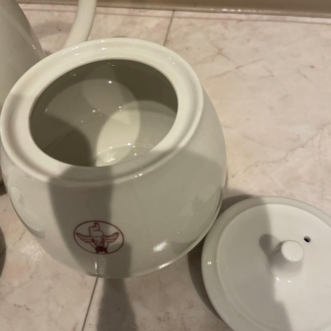 小*隆様 【貴重】森永　ティーポット　シュガーポット　森永製菓　ロゴ　エンゼルマ