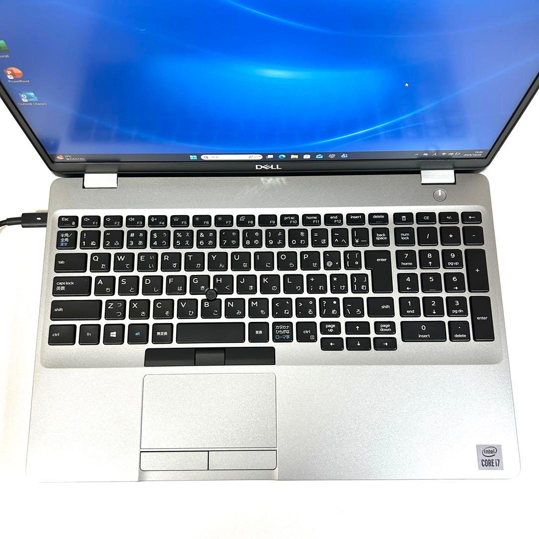 美品 DELL Latitude 5511 i7 512GB 16GB オフィス