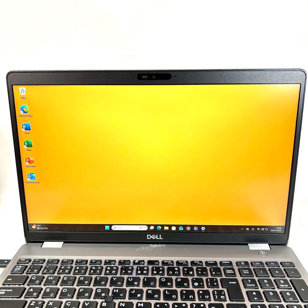 美品 DELL Latitude 5511 i7 512GB 16GB オフィス