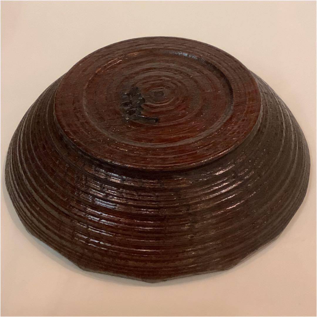 【茶道具】茶托5客セット 三代 治兵衛作 小皿