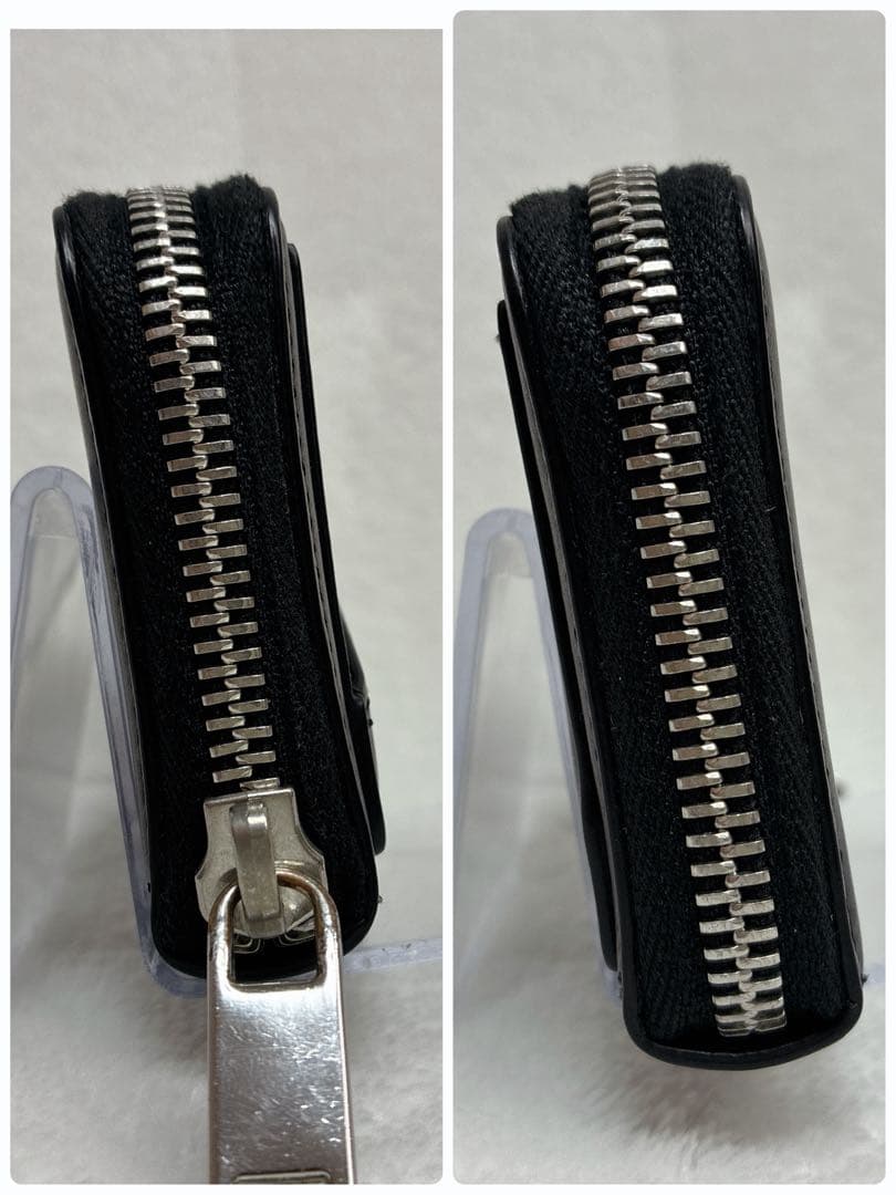 MM6 Maison Margiela ケース　ラウンドジップ　ブラック