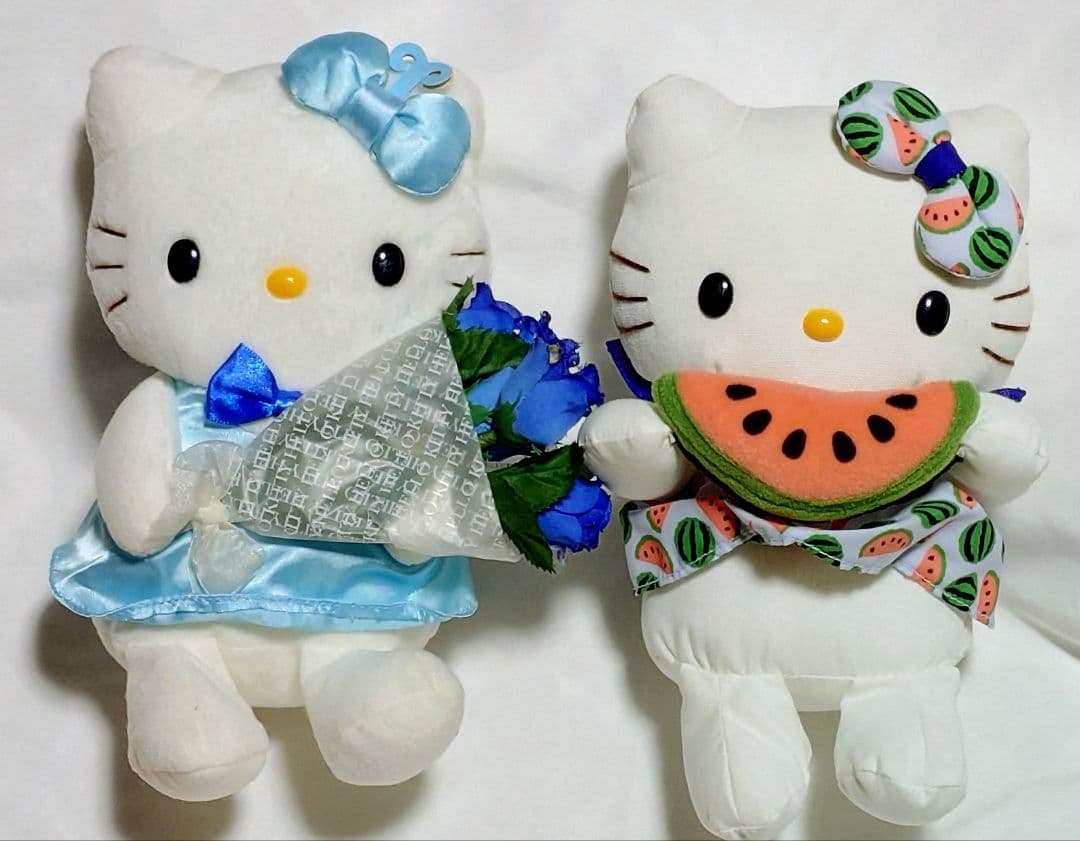 ハローキティ 時計 ぬいぐるみ ポーチ セット