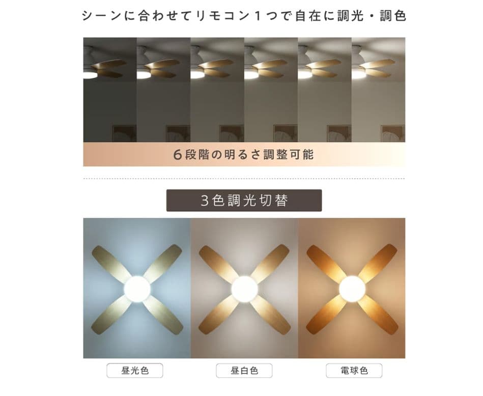 早い者勝ち！【新品未使用、開封済み】VENTOTA シーリングファンライト