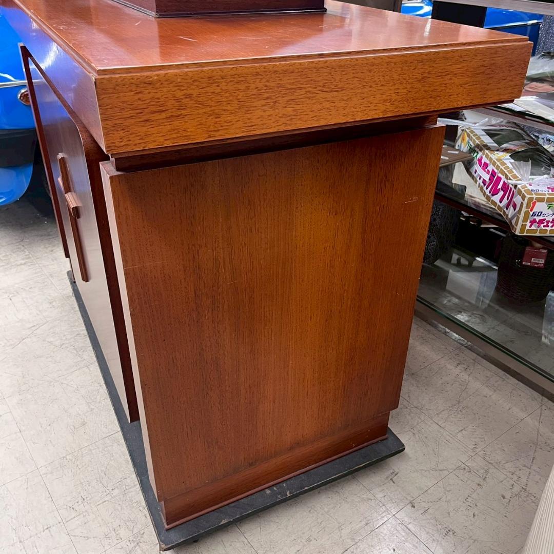 K◆ 中古 講壇 教会家具 教会用品 説教台 講演台 講義台 宗教 木製