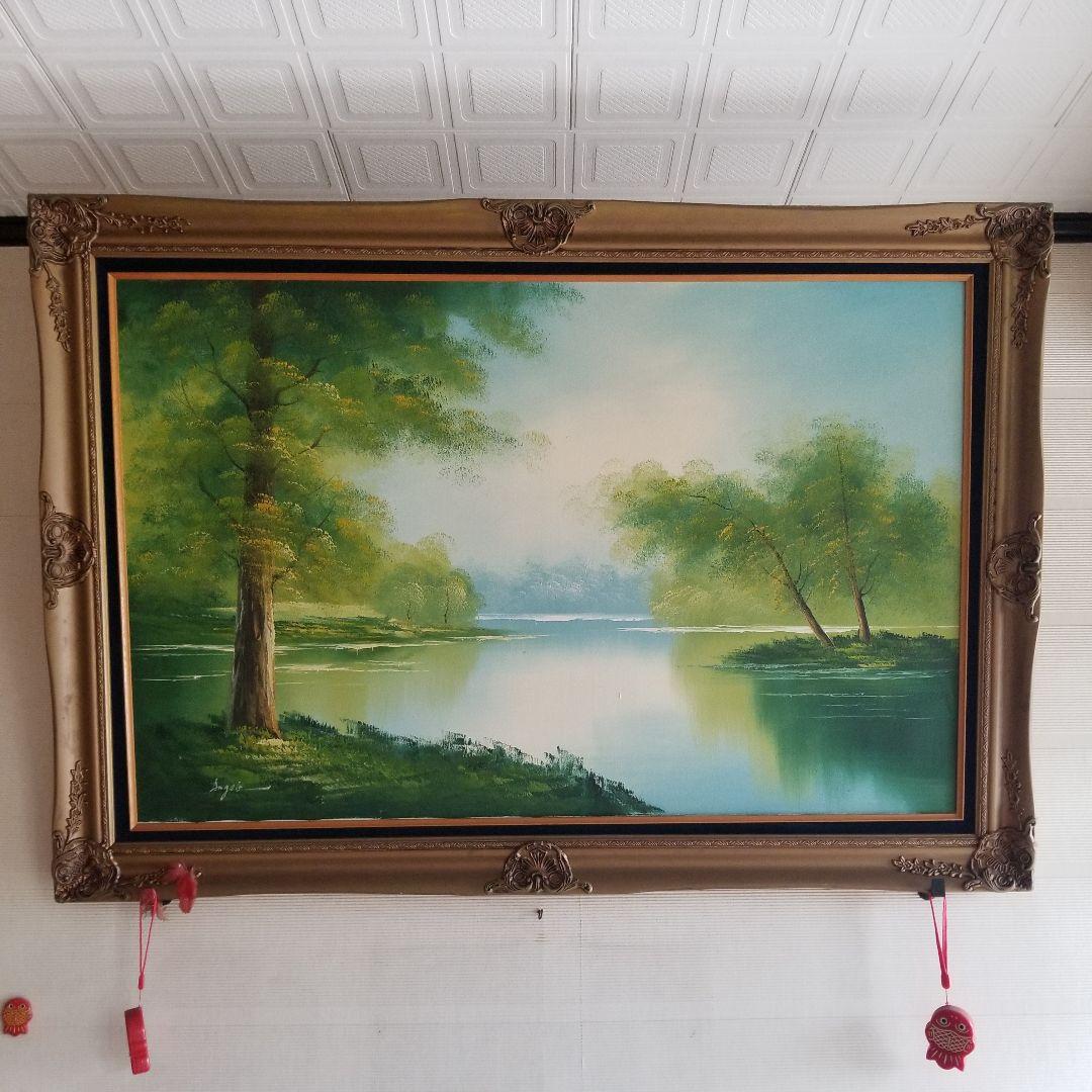 アンジェロ Angelo 風景画 油絵 絵画