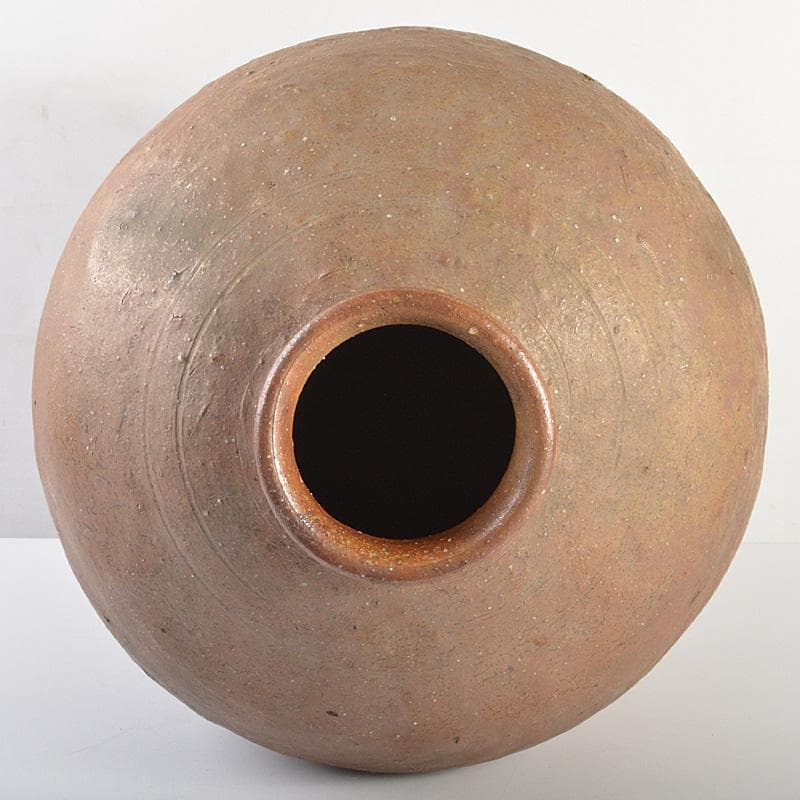 信楽焼　古信楽　種壺　高さ約45cm　C　R7460F