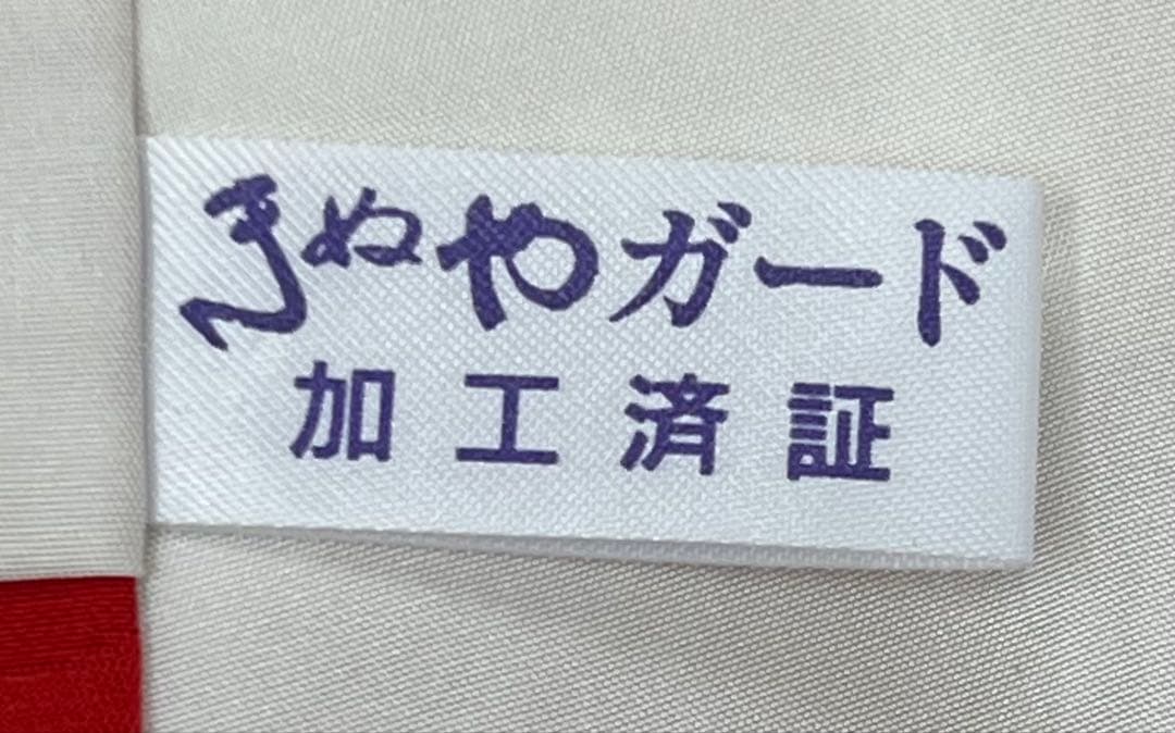 振り袖　フルセット　長襦袢付　赤　黒　ツートーン　成人式　パーティー　665