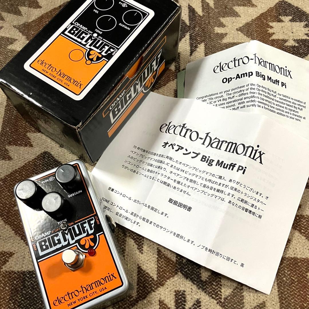 electro-harmonix OPAMP BIGMUFF fuzz 超美品
