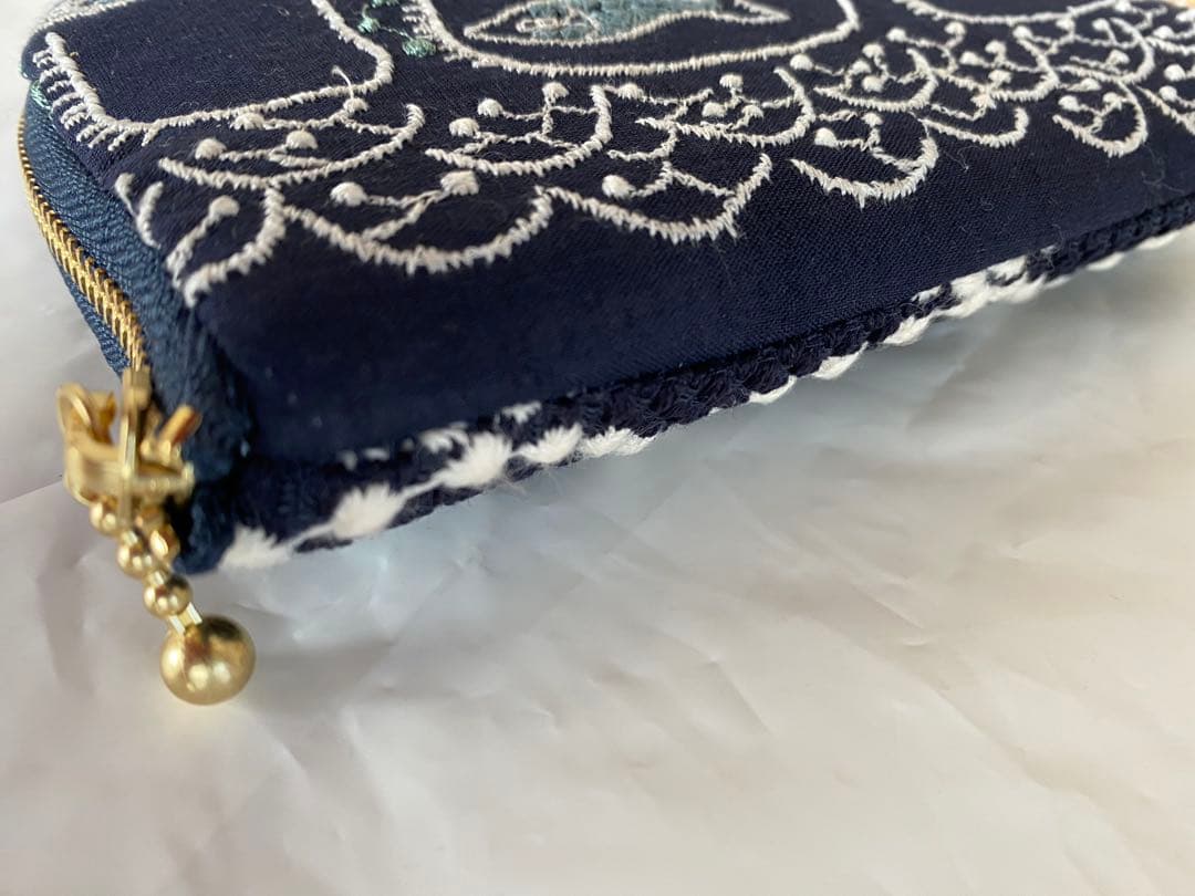 ミナペルホネン　ハンドメイド　ポーチ　財布