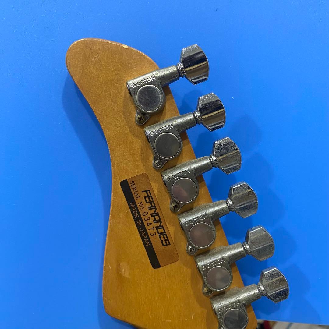 フェルナンデス ギター ストラト カスタム セイモアダンカン グリーンデイ