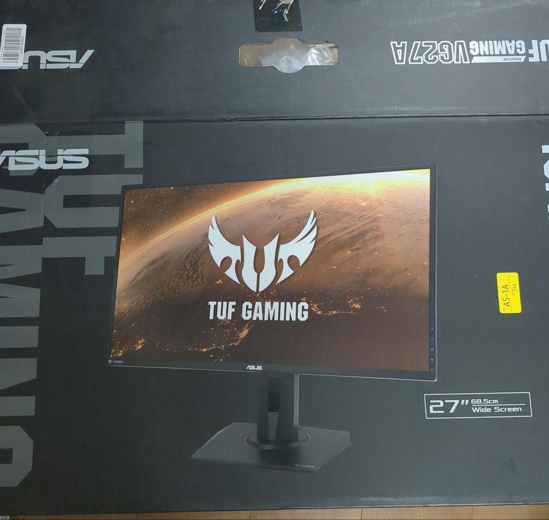 ASUS ゲーミングモニター TUF Gaming VG27AQ