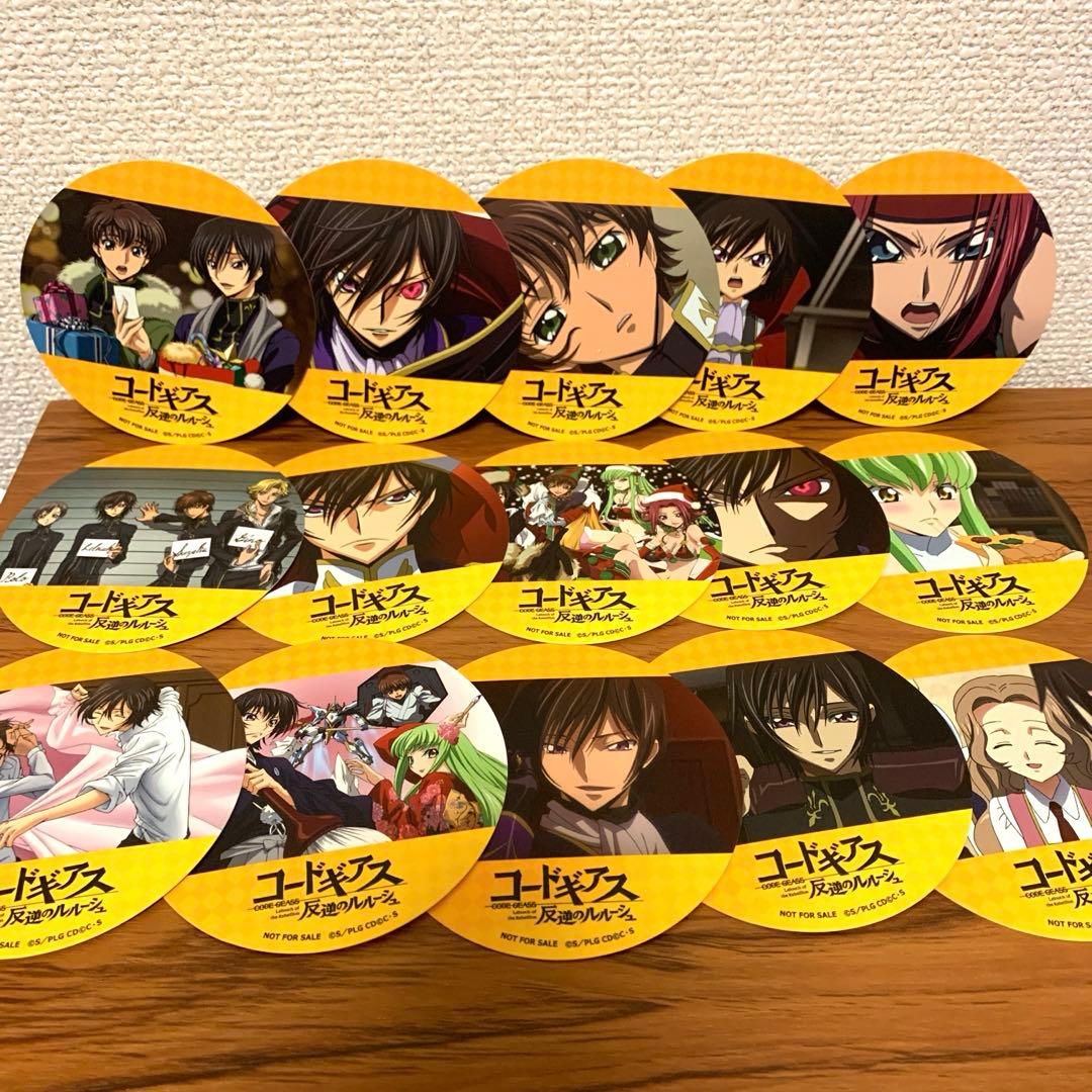 コードギアス　反逆のルルーシュ　パブロ　pablo mini特典　コースター
