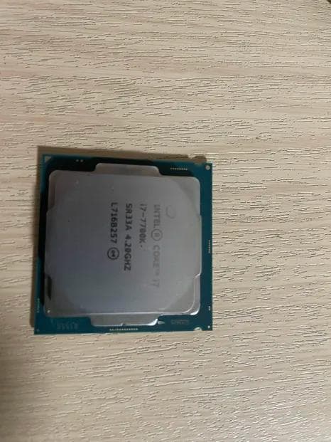 Intel core i7 7700k+H110M HDV マザーボードセット