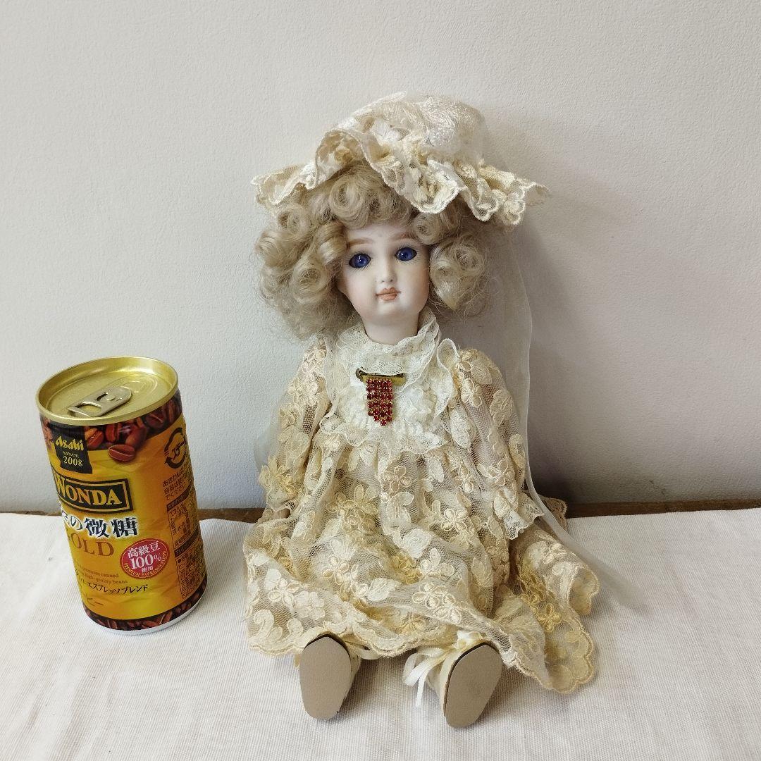 ビスクドール　ハンドメイド　球体関節人形　アンティークドール